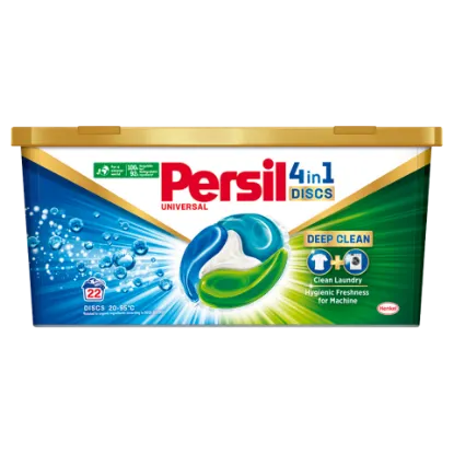 Persil Universal Discs előre adagolt mosószer koncentrátum fehér és világos ruhákhoz 22 mosás 550 g termékhez kapcsolódó kép