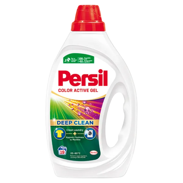 Persil Color Active Gel mosószer színes ruhákhoz 19 mosás 855 ml termékhez kapcsolódó kép