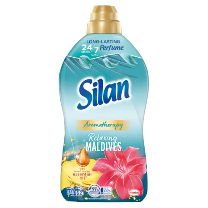 Silan Aromatherapy Relaxing Maldives textilöblítő koncentrátum 62 mosás 1364 ml termékhez kapcsolódó kép