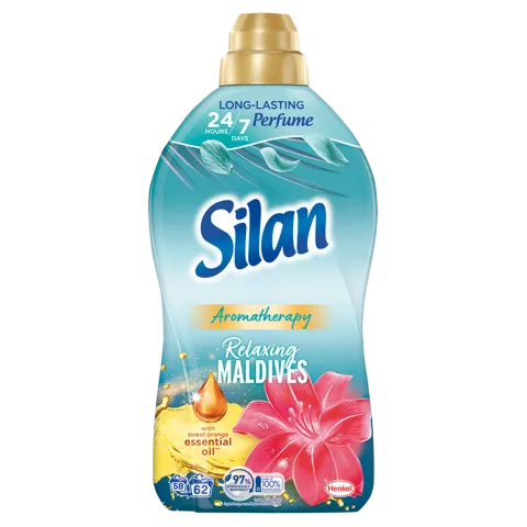 Silan Aromatherapy Relaxing Maldives textilöblítő koncentrátum 62 mosás 1364 ml termékhez kapcsolódó kép