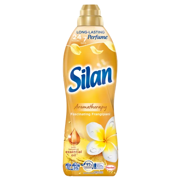 Silan Aromatherapy Fascinating Frangipani textilöblítő koncentrátum 35 mosás 770 ml termékhez kapcsolódó kép