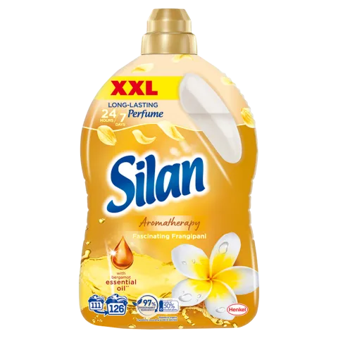 Silan Aromatherapy Fascinating Frangipani textilöblítő koncentrátum 126 mosás 2772 ml termékhez kapcsolódó kép