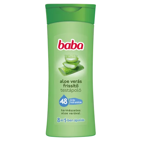 Baba aloe verás frissítő testápoló 400 ml termékhez kapcsolódó kép