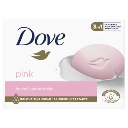 Dove Pink krémszappan 90 g termékhez kapcsolódó kép