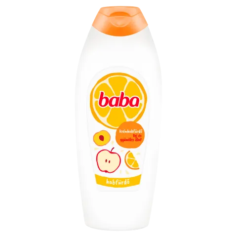 Baba tej és gyümölcs krémhabfürdő 750 ml termékhez kapcsolódó kép