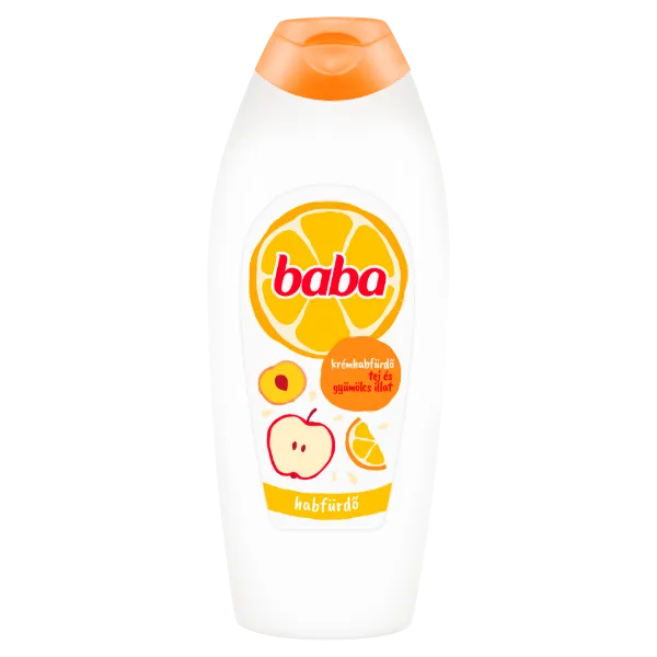 Baba tej és gyümölcs krémhabfürdő 750 ml termékhez kapcsolódó kép