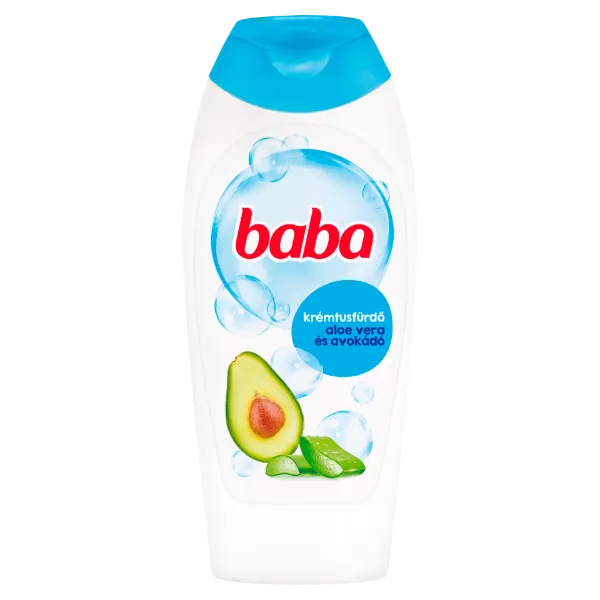 Baba aloe vera és avokádó krémtusfürdő 400 ml termékhez kapcsolódó kép