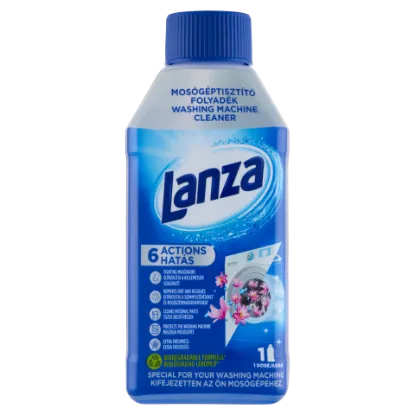 Lanza mosógéptisztító folyadék 250 ml termékhez kapcsolódó kép