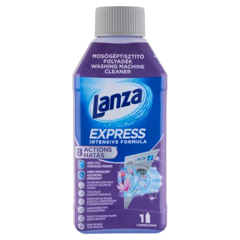 Lanza Express mosógéptisztító folyadék 250 ml termékhez kapcsolódó kép