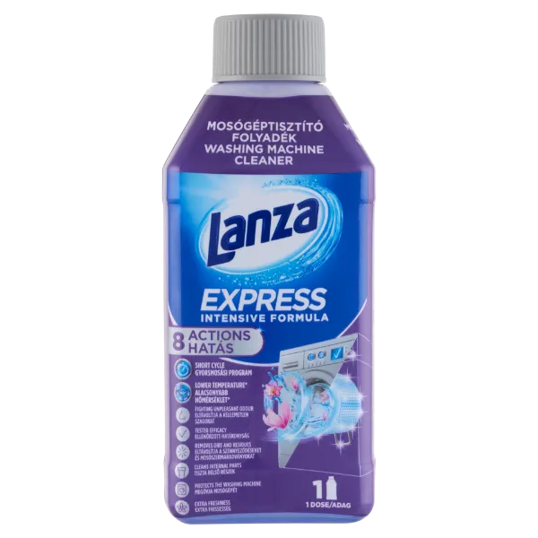Lanza Express mosógéptisztító folyadék 250 ml termékhez kapcsolódó kép