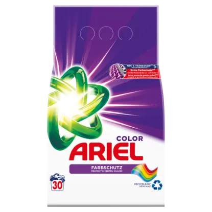 Ariel Color+ Mosópor, 30 Mosáshoz, 1,95 KG termékhez kapcsolódó kép