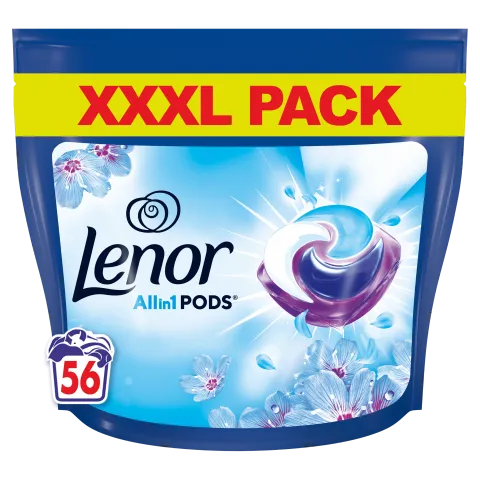 Lenor All-in-1 Pods Spring Awakening Mosókapszula 56 Mosáshoz termékhez kapcsolódó kép