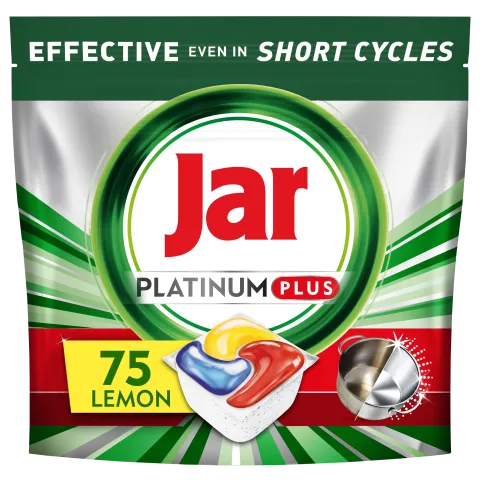 Jar Platinum Plus Lemon All In One Mosogatókapszula, 75 db termékhez kapcsolódó kép