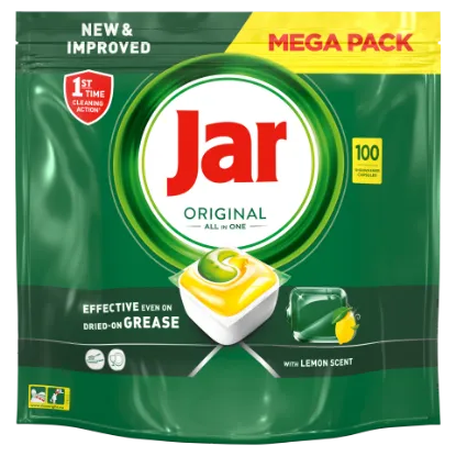 Jar Original Lemon All In One Mosogatókapszula, 100 db termékhez kapcsolódó kép
