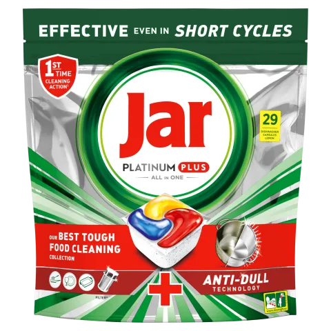 Jar Platinum Plus Lemon All In One Mosogatókapszula,  29 db termékhez kapcsolódó kép