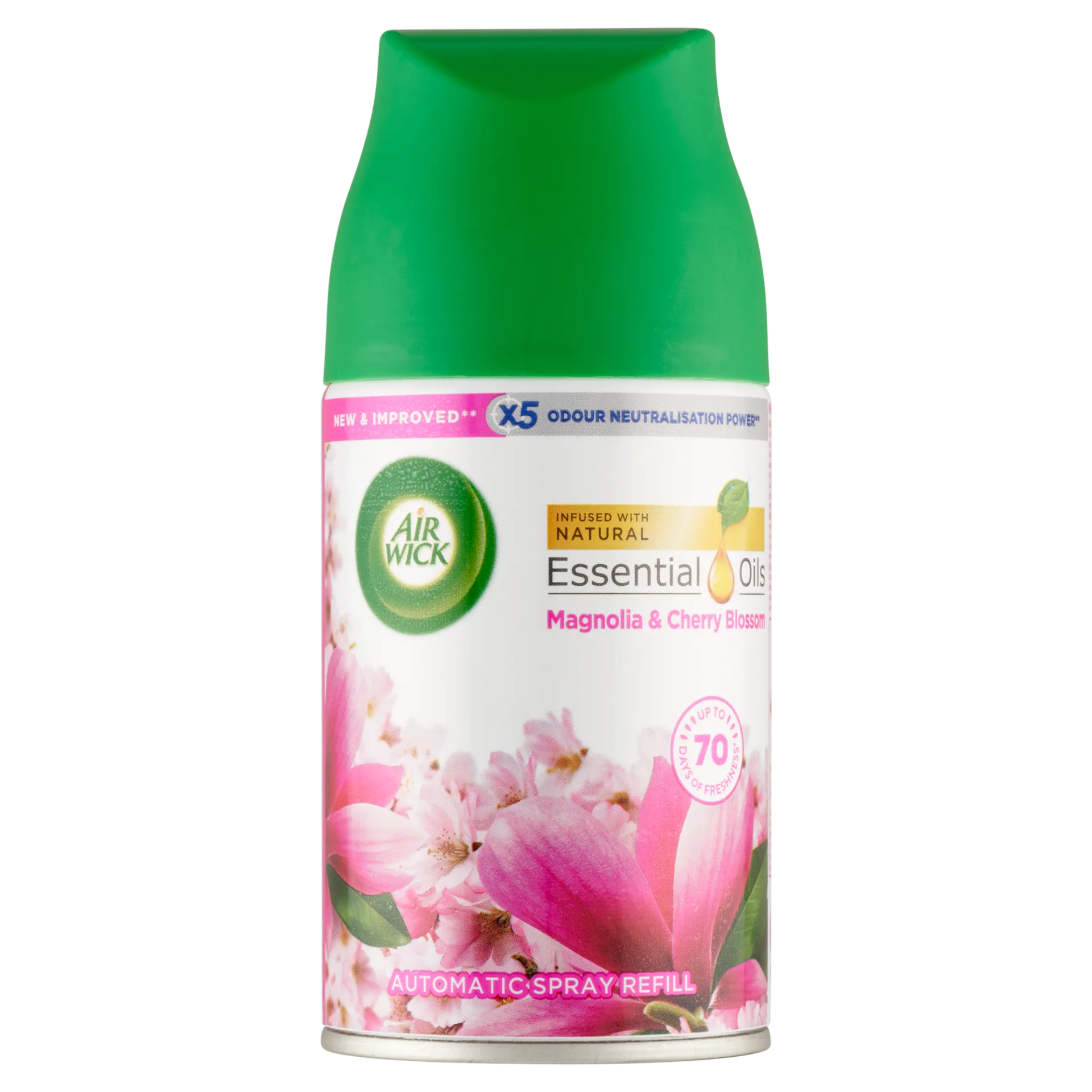 Air Wick Freshmatic Magnólia és Cseresznyevirág automata légfrissítő spray utántöltő 250 ml