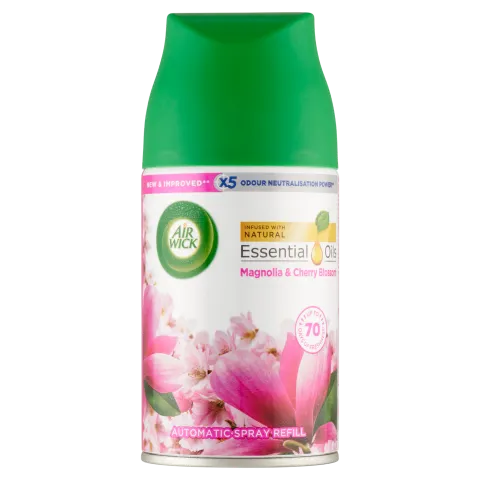 Air Wick Freshmatic Magnólia és Cseresznyevirág automata légfrissítő spray utántöltő 250 ml termékhez kapcsolódó kép