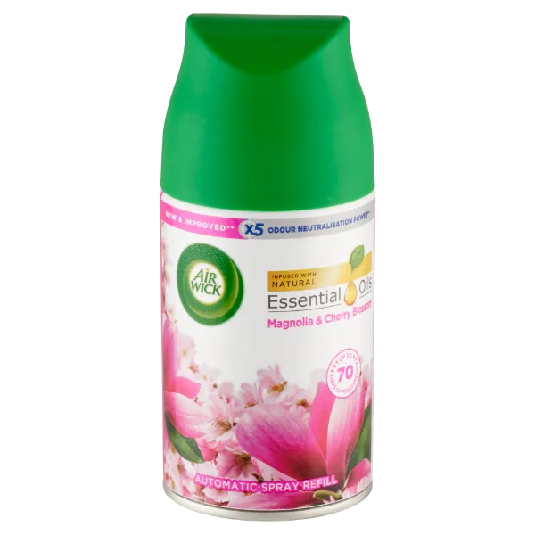 Air Wick Freshmatic Magnólia és Cseresznyevirág automata légfrissítő spray utántöltő 250 ml termékhez kapcsolódó kép