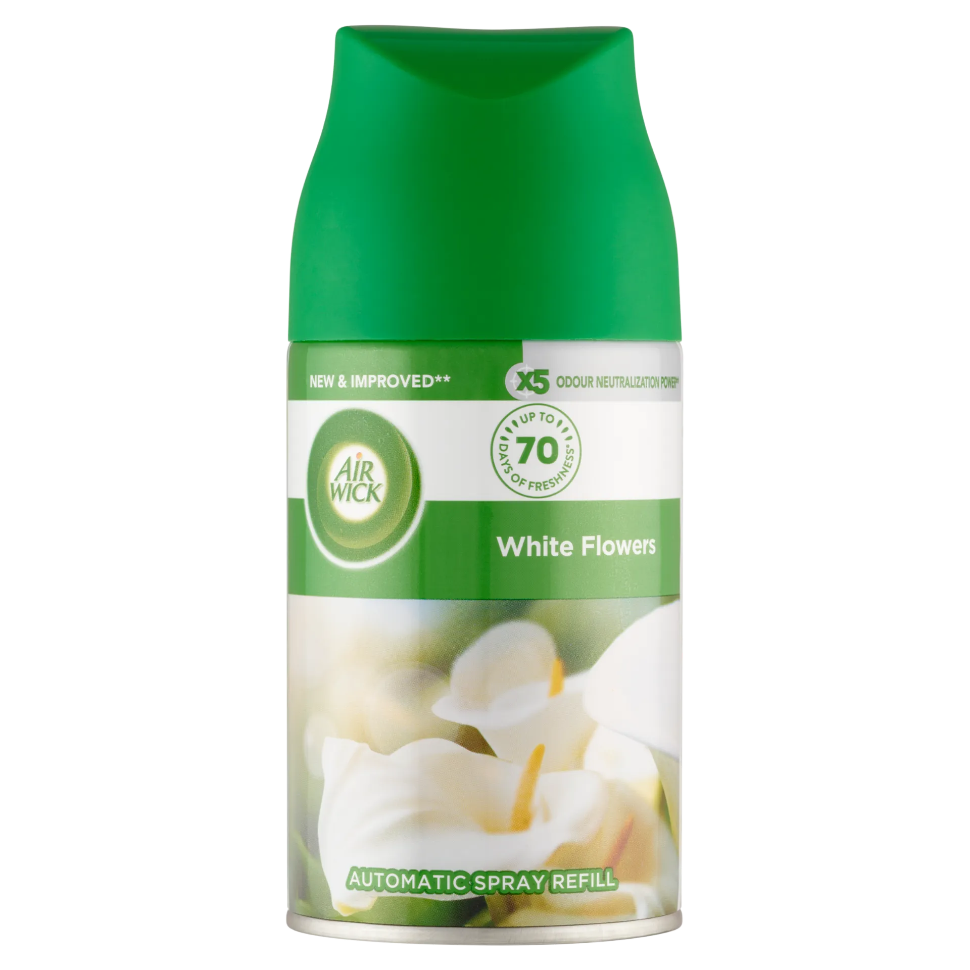 Air Wick Freshmatic Fehér virágok automata légfrissítő spray utántöltő 250 ml
