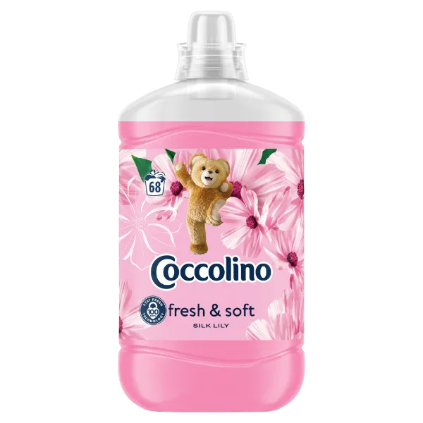 Coccolino Fresh & Soft Silk Lily öblítőkoncentrátum 68 mosás 1700 ml termékhez kapcsolódó kép