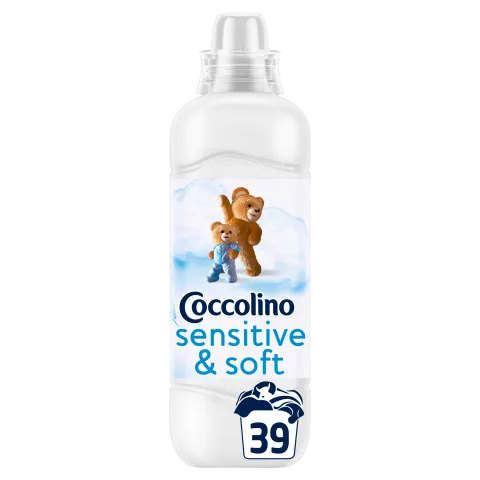 Coccolino Sensitive & Soft öblítőkoncentrátum 39 mosás 975 ml termékhez kapcsolódó kép