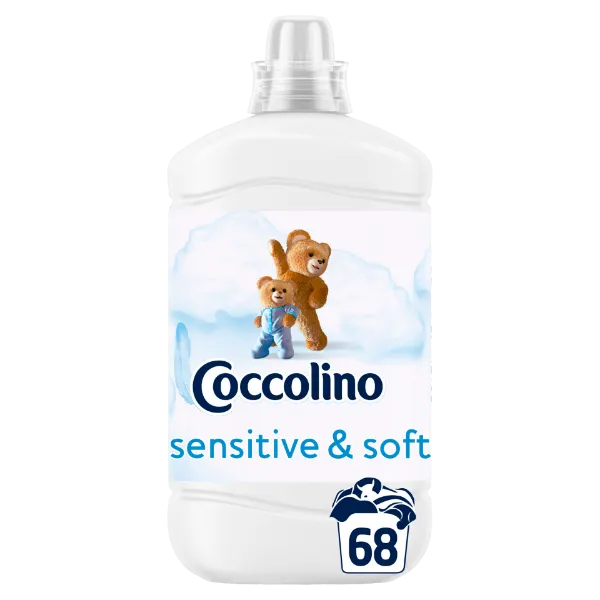 Coccolino Sensitive & Soft öblítőkoncentrátum 68 mosás 1700 ml termékhez kapcsolódó kép