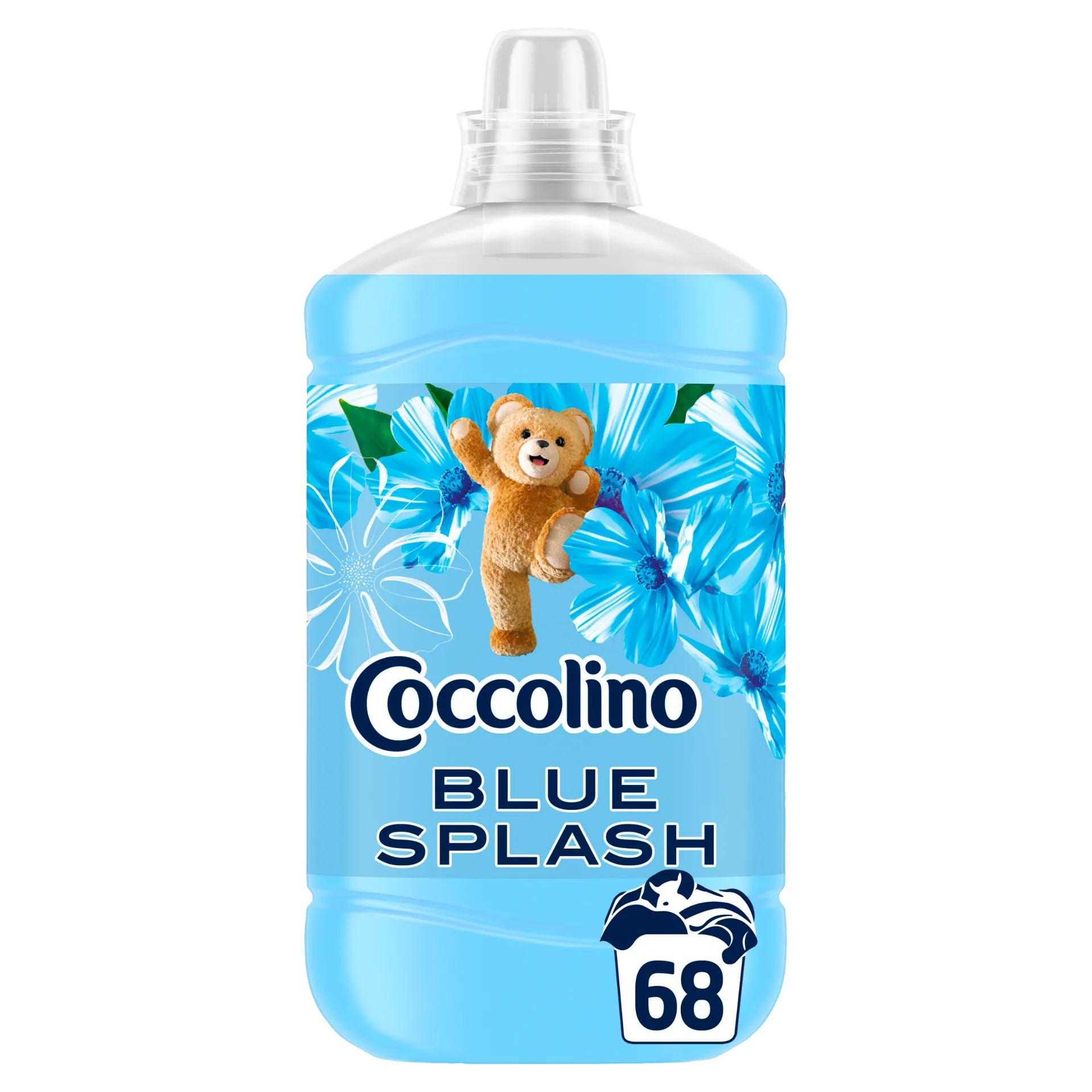 Coccolino Fresh & Soft Blue Splash öblítőkoncentrátum 68 mosás 1700 ml