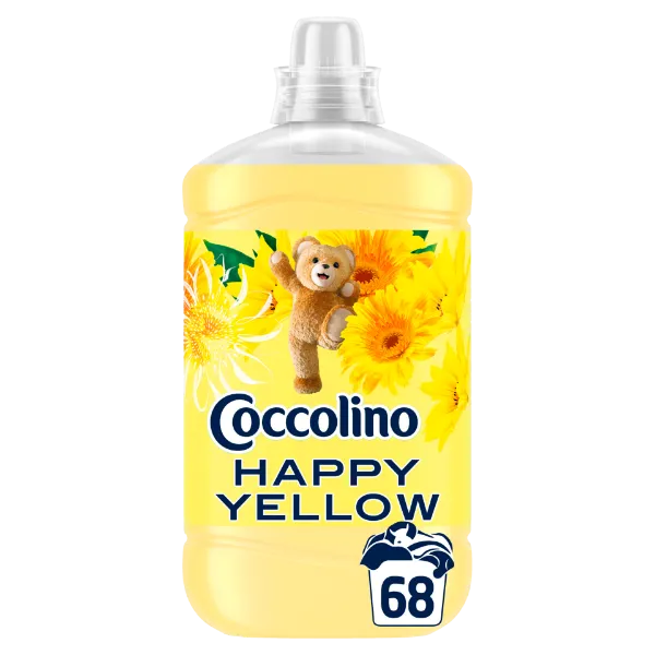 Coccolino Fresh & Soft Happy Yellow öblítőkoncentrátum 68 mosás 1700 ml termékhez kapcsolódó kép