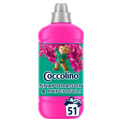 Coccolino Perfume & Care Snapdragon & Patchouli öblítőkoncentrátum 51 mosás 1275 ml termékhez kapcsolódó kép