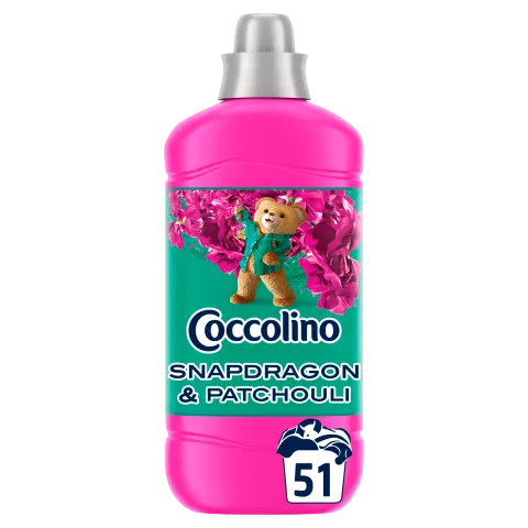 Coccolino Perfume & Care Snapdragon & Patchouli öblítőkoncentrátum 51 mosás 1275 ml termékhez kapcsolódó kép