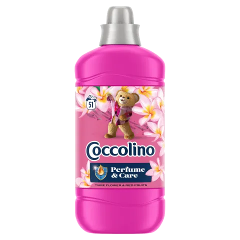 Coccolino Perfume & Care Tiare Flower & Red Fruits öblítőkoncentrátum 51 mosás 1275 ml termékhez kapcsolódó kép
