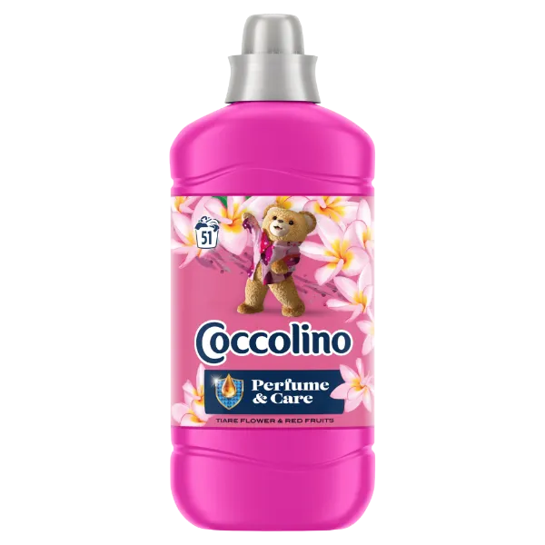 Coccolino Perfume & Care Tiare Flower & Red Fruits öblítőkoncentrátum 51 mosás 1275 ml termékhez kapcsolódó kép