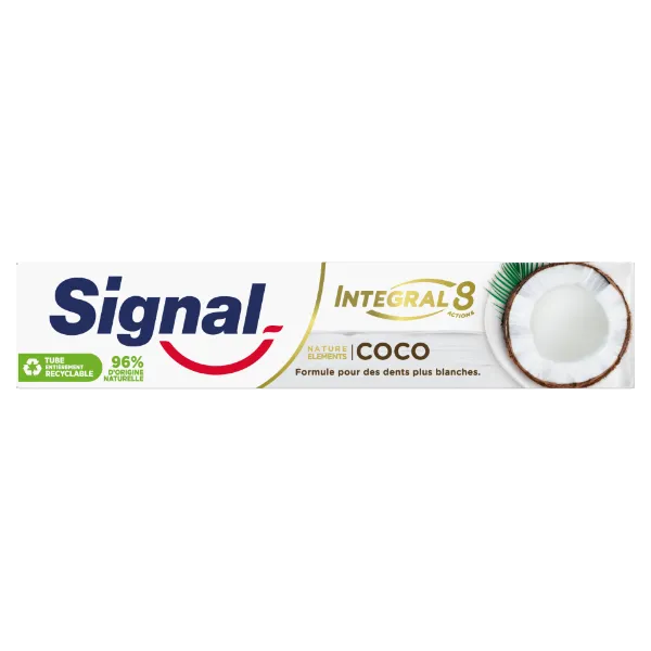 Signal Nature Elements fogkrém, Kókusz, 75 ml termékhez kapcsolódó kép