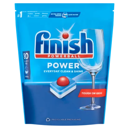 Finish Power All in 1 Regular mosogatógép tabletta 80 db termékhez kapcsolódó kép