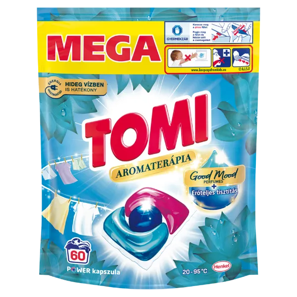 Tomi Aromaterápia Lótusz Power mosószer kapszula 60 mosás 720 g termékhez kapcsolódó kép