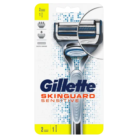 Gillette SkinGuard Sensitive Borotva Férfiaknak+ 1 Borotvabetét termékhez kapcsolódó kép