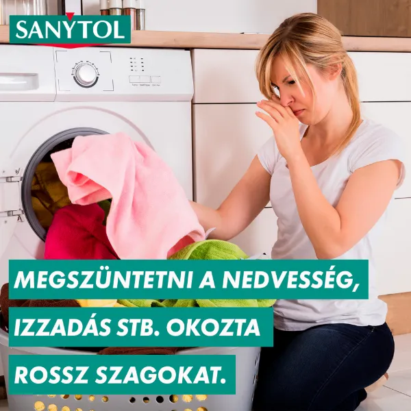 Sanytol Fehér Virágok klórmentes fertőtlenítő mosószeradalék 22 mosás 1 l termékhez kapcsolódó kép