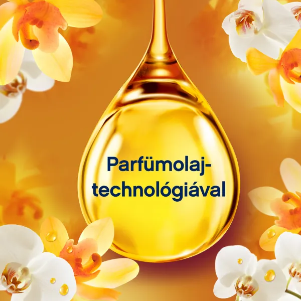 Lenor Vanília Orchidea és Aranyló Borostyán Öblítő 28 Mosáshoz termékhez kapcsolódó kép