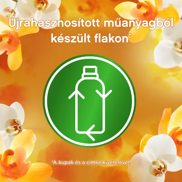 Lenor Vanília Orchidea és Aranyló Borostyán Öblítő 28 Mosáshoz termékhez kapcsolódó kép