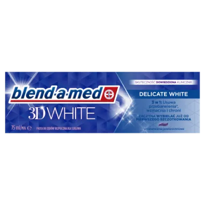 Blend-a-med 3DW Delicate White fogkrém 75ml termékhez kapcsolódó kép