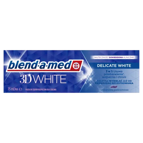 Blend-a-med 3DW Delicate White fogkrém 75ml termékhez kapcsolódó kép
