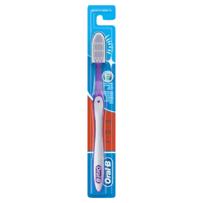 Oral-B 1-2-3 Shiny Clean Medium Manuális Fogkefe termékhez kapcsolódó kép