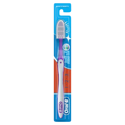 Oral-B 1-2-3 Shiny Clean Medium Manuális Fogkefe termékhez kapcsolódó kép