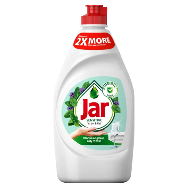 Jar Sensitive Teatree & Mint Mosogatószer, 450 ml termékhez kapcsolódó kép