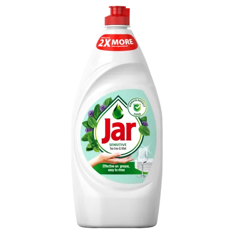 Jar Sensitive Tea Tree & Mint Folyékony Mosogatószer, Kézkímélő 900 ML termékhez kapcsolódó kép