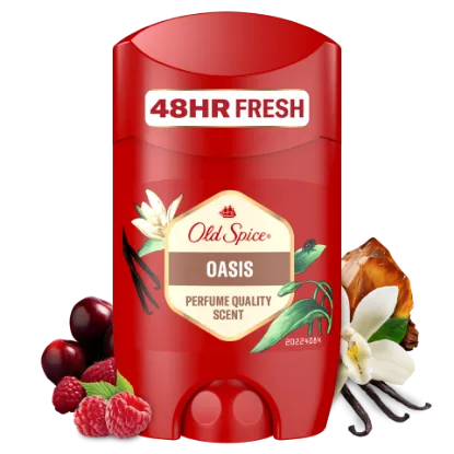 Old Spice Oasis Stift Dezodor Férfiaknak, 50 ml, 48 Órás Frissesség, 0% Alumíniumsó termékhez kapcsolódó kép