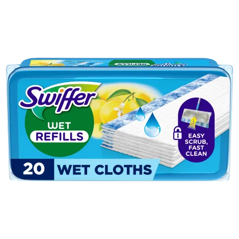 Swiffer Sweeper Nedves Padlótörlő Kendő Citrus Fresh Illattal, 20 db termékhez kapcsolódó kép