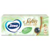 Zewa Softis Natural Soft papír zsebkendő 4 rétegű 10 x 9 db termékhez kapcsolódó kép