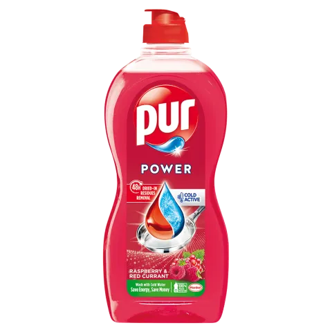 Pur Power Raspberry & Red Currant kézi mosogatószer 450 ml termékhez kapcsolódó kép