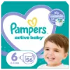 Pampers Active Baby 6, 56 Db Pelenka, 13kg-18kg termékhez kapcsolódó kép
